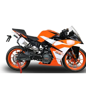 GPR Ktm Rc 125 2017/20 e4 EC-Approv. slip-on exhaust catalized Albus Evo4 kuva