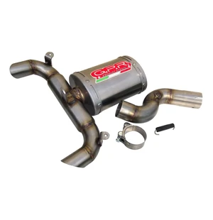 GPR Suzuki Gsr 400 2006/11 Ghost line EC-Approv. slip-on exhaust Alluminio Ghost kuva
