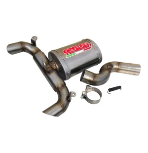 GPR Suzuki Gsr 600 2006/11 Ghost line EC-Approv. slip-on exhaust Alluminio Ghost kuva