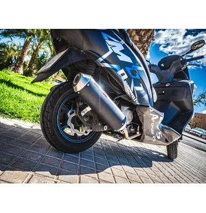 GPR Aprilia Atlantic 500 2001/05 EC-Approv. slip-on exhaust catalized Evo4 Road kuva