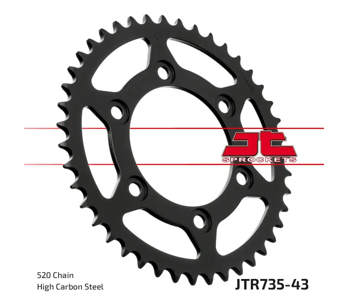 JTR735-43 Steel Sprocket 2019_07_31 kuva