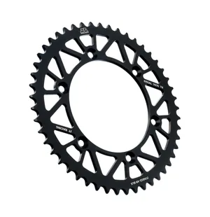 JT Takaratas Alumiini 7075 T6 Musta JTA822.49BLK kuva