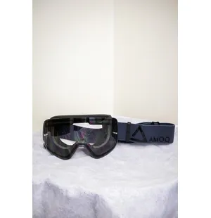 AMOQ Vision Magnetic Crossglasögon Dark Grey-Black - Clear image