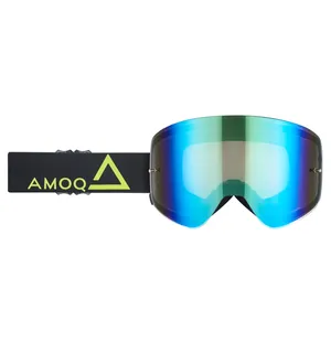 AMOQ Vision Magnetic Crossilasit Black-HiVis - Gold Mirror kuva