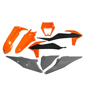 UFO Muovisarja 6-osainen original 2021 999X KTM EXC/EXC-F 125-500 20- kuva
