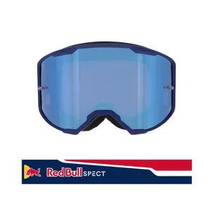 Spect Red Bull Strive MX Goggles Single lens Blue/Red blue image
