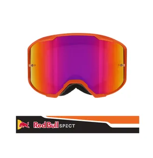Spect Red Bull Strive MX Goggles Single lens Black/Orange purple image