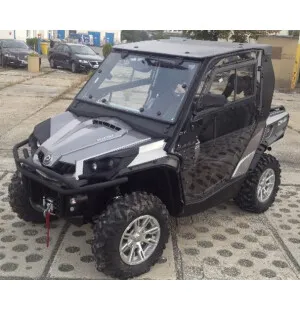 DFK Komplett värmehytt med torkare/spolning Can-Am Commander 2014- image