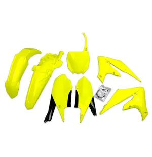 UFO Muovisarja 5-osainen Fluo Yellow DFLU YZ250F 19-23 YZ450F 18-22 kuva