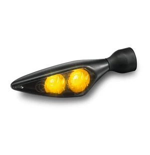 "<div>Under täckmantel</div><div>Micro Rhombus Dark kombinerar svart design med ljusstark prestanda i dagsljus. Det perfekta ljuset, Kellermanns HighPower LED-teknik** och det starkt tonade glaset ger nya stylingalternativ för din motorcykel. Micro Rhombu kuva