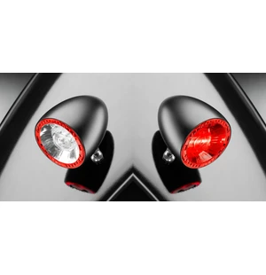 Kellermann Bullet 1000® RB black with clear glass kuva