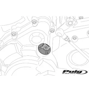 Puig Plug Oil Carter Honda C/Blue kuva