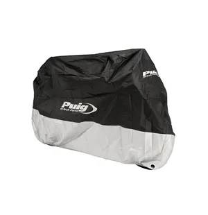 Puig Motorbike Cover Logo Puig Xxl C/Black kuva