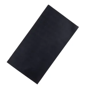 Black Island PVC paikkaus lappu musta kuva
