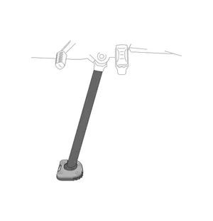 Puig Side Stand Foot Enlarger R1250Gs Susp. Sport C/Bl kuva