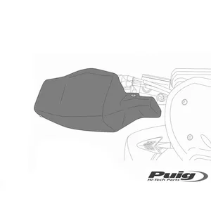 Puig Hand Guards Benelli Trk502/X C/Black kuva