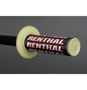 Renthal Clean Grips Musta/Punainen (2pcs) kuva