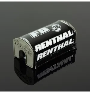 Renthal Fatbar36 Pehmuste Musta/Silver/Valkoinen kuva