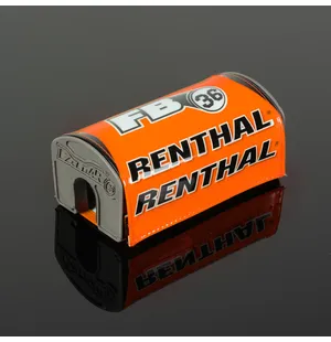 Renthal Fatbar36 Pehmuste Oranssi/Valkoinen/Musta kuva