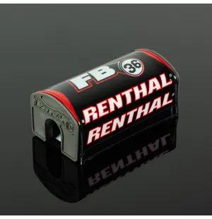 Renthal Fatbar36 Pehmuste Musta/Valkoinen/Punainen kuva