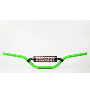 Renthal Ohjaustanko+Pehmuste 784 YZ85 02-.. CRF150 07-.. Mini Racer Vihreä kuva