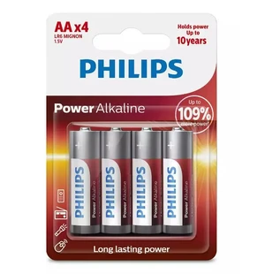 Philips Paristo LR6/ AA Power Alkaline B4 (4pcs) kuva