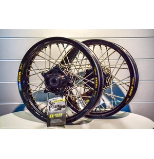 Haan wheel SX&SXF&EXC MODELS 95- 17-5,00 BLACK RIM/BLACK HUB kuva
