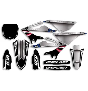 UFO Graphic Kit YZ 125/250 2022- Thunder Black kuva