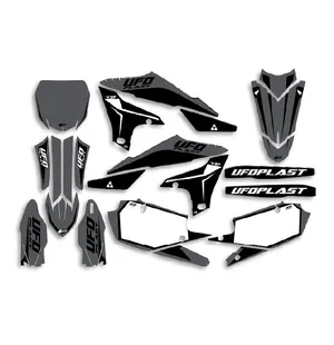 UFO Graphic Kit YZ250F 19-23 YZ450F 18-22 Stokes Grey kuva
