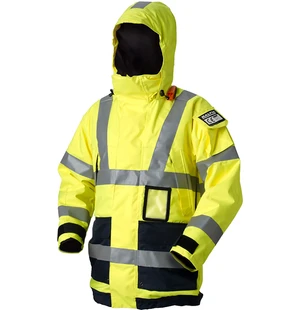 Baltic Dock kelluntatakki UV-keltainen/navy 3XL 100++kg kuva