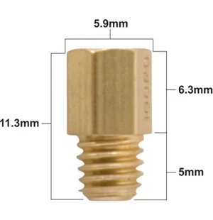 ProX Pääsuutin Mikuni 4/042 # 90 (5 kpl) kuva