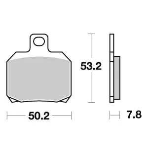 Sbs Bromsklossats Ceramic image