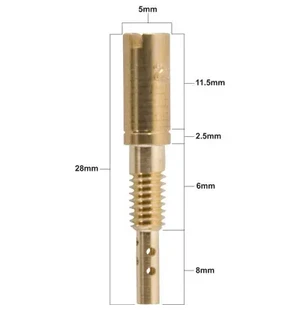 ProX Tyhjäkäyntisuutin Mikuni 224/103 # 40 (5 kpl) kuva