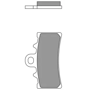 Brembo Bromsbelägg Carbon Ceramic image
