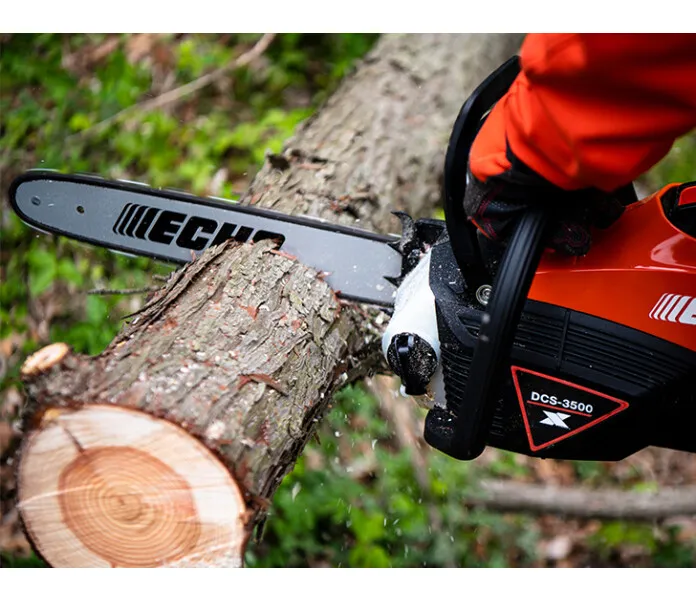 DCS 3500 powerful battery saw block text image kuva