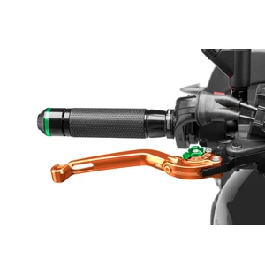Puig Foldable Brake Lever 16'C/Orange Selector C/Green kuva