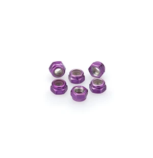 Puig Blister 6 Locknut M5 C/Purple kuva