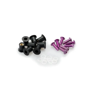 Puig Screw Kit whit silentblocks C/Violet kuva
