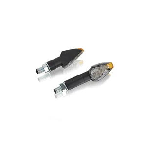 Puig Turn Light Peak Short Black Leds Homologated kuva