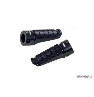 Puig Pair Footrests Hi-Tech Racing Right/Left C/Black kuva