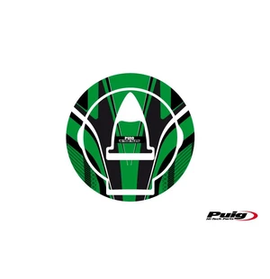 Puig Fuel Cap Cover Radical Ducati C/Green kuva
