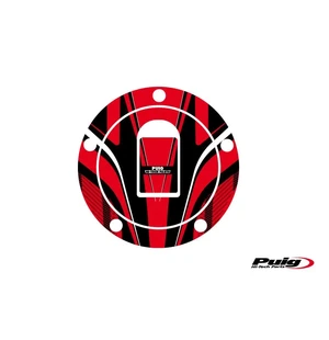 Puig Fuel Cap Cover Radical Kawasaki C/Red kuva