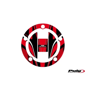 Puig Fuel Cap Cover Radical Suzuki C/Red kuva