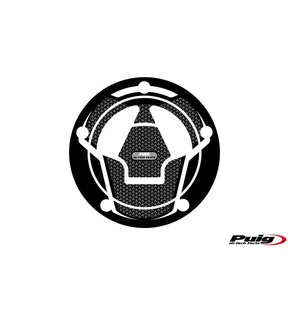 Puig Fuel Cap Cover Naked Kawasaki C/Grey kuva