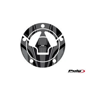 Puig Fuel Cap Cover Radical Kawasaki C/Grey kuva