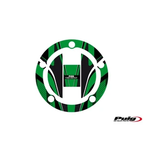 Puig Fuel Cap Cover Radical Suzuki C/Green kuva