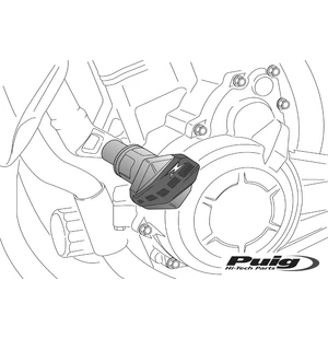 Puig Fork Sliders Honda Cbr600F 11-13'C/Black kuva