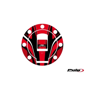 Puig Fuel Cap Cover Mod. Radical Yamaha C/Red kuva