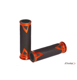 Puig Grips By Pair Puig Hi-Tech Radical Alu C/Orange kuva