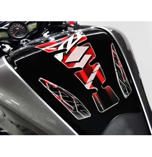 Puig Tank Pad Wings Yzf C/Red-Black kuva